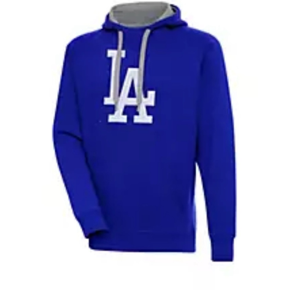 Antigua Royal Blue MLB Los Angeles Dodgers men’s hoodie small